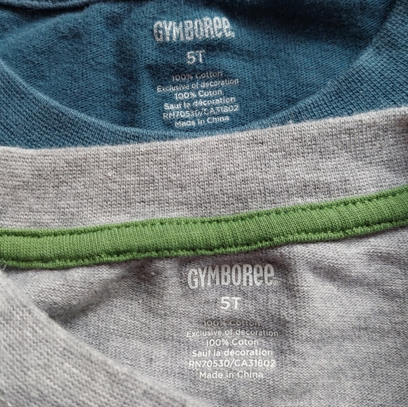 Gymboree 5T bear / hedgehog tees - Picture 15 of 16